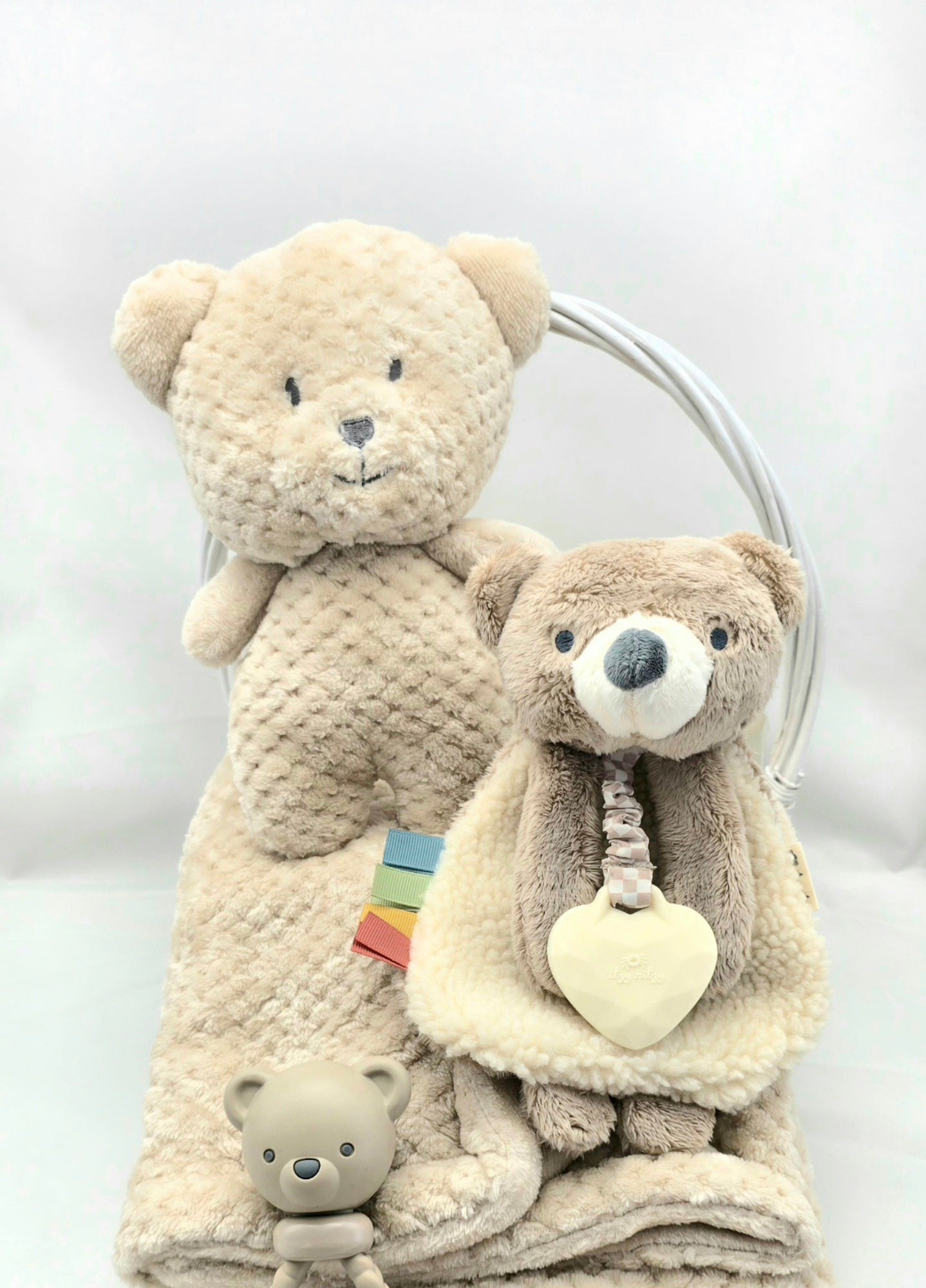 Teddy Bear Baby Gift Basket