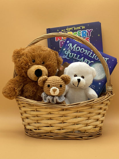 Teddy Bear Storytime Gift Basket