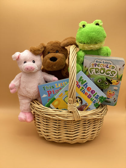 Baby’s Storytime Gift Basket