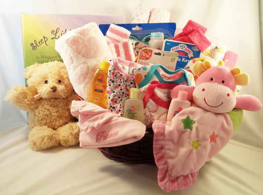 Baby Girl Grand Gift Basket
