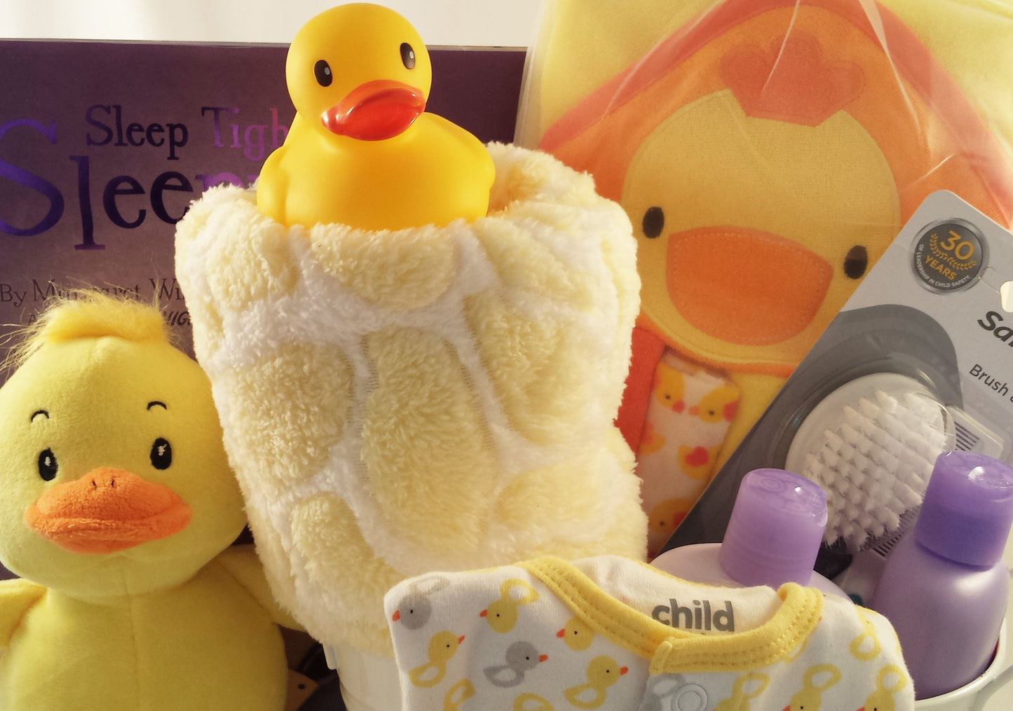 Baby Ducks Sweet Dreams Bedtime Gift Basket